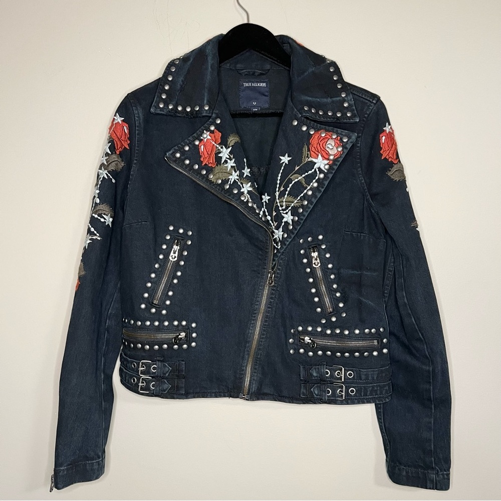 True Religion Moto Jacket - Size M